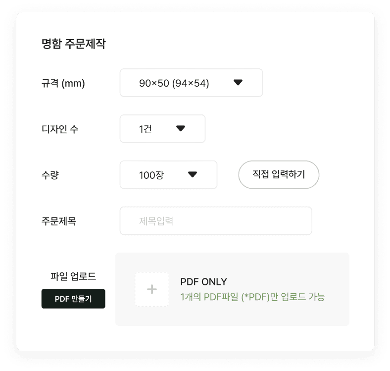 주문 제작 이미지